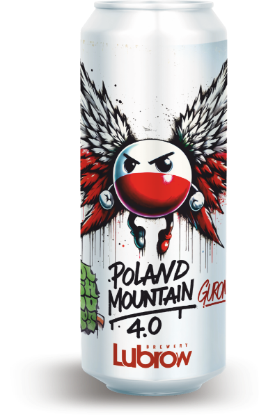 Poland Mountain 4.0 - Lubrow Brewery IPA - New England / Hazy 500ml - 1