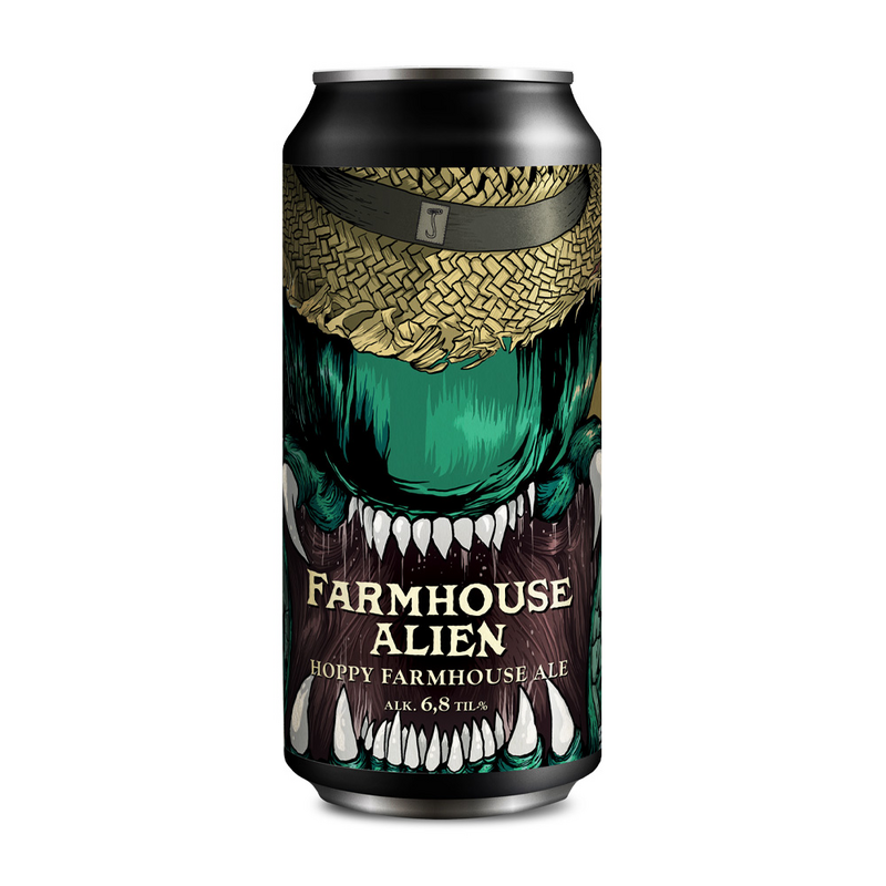 Farmhouse Alien - Panimoyhtiö Tuju Farmhouse Ale - Saison 440ml - 1