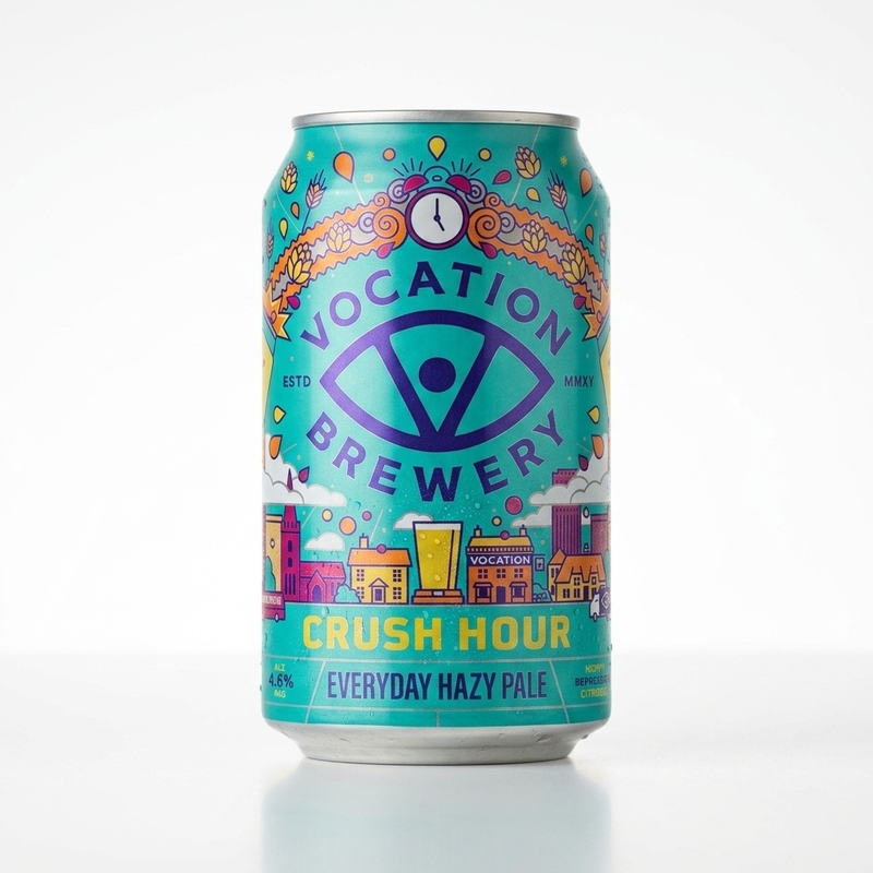 Crush Hour - Vocation Brewery Pale Ale - New England / Hazy 330ml - 2