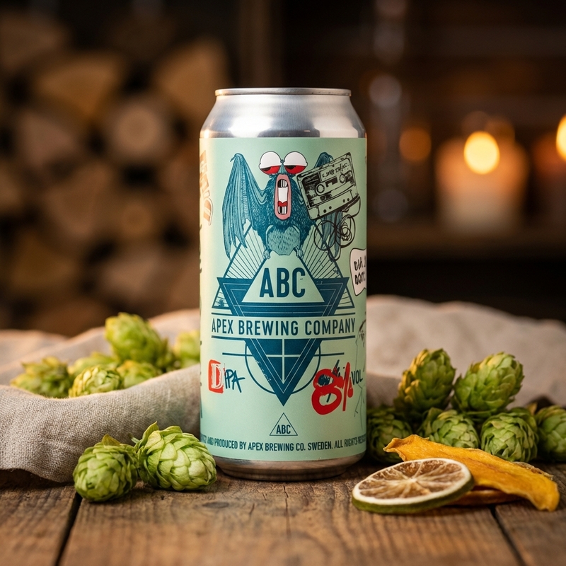 Single Hop Citra DIPA - Apex Brewing Company IPA - Imperial / Double New England / Hazy 440ml - 2