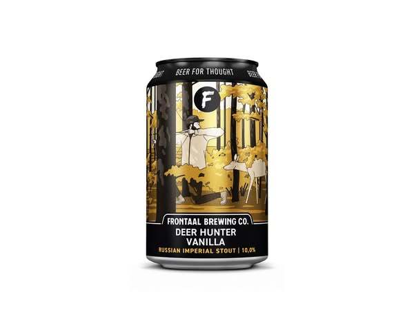 Deer Hunter Vanilla - Frontaal Brewing Co. Stout - Russian Imperial 330ml - 1