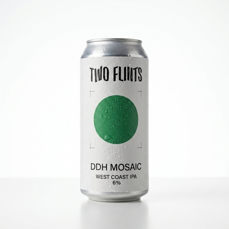 DDH Mosaic - Two Flints Brewery IPA - American 440ml - 2