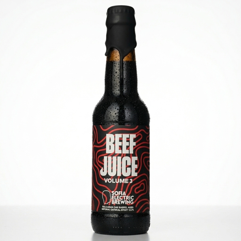 Beef Juice Volume 3 - Sofia Electric Brewing Stout - Imperial / Double 330ml - 1