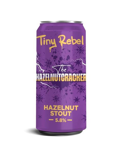 The Hazelnutcracker - Tiny Rebel Brewing Co Stout - Imperial / Double Pastry 440ml - 1