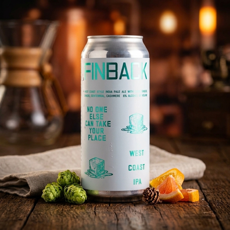 No One Else Can Take Your Place - Finback Brewery IPA - American 473ml - 1