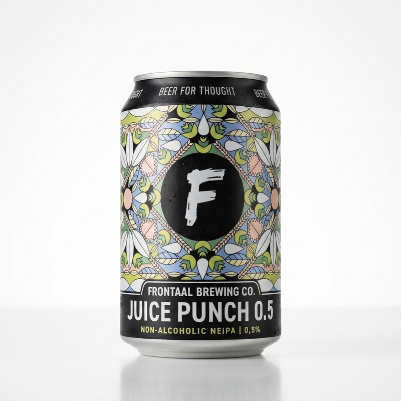 Frontaal Juice Punch 0,5 - Frontaal Brewing Co. Non-Alcoholic Beer - IPA 330ml - 2