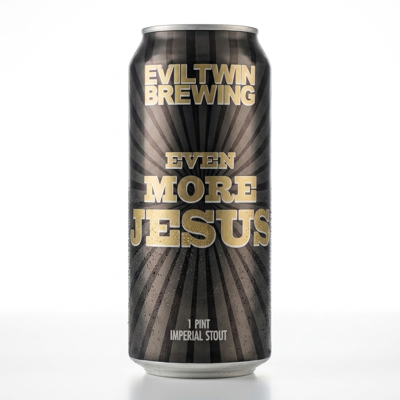 Even More Jesus / Two Roads - Evil Twin Brewing Stout - Imperial / Double 473ml - 2