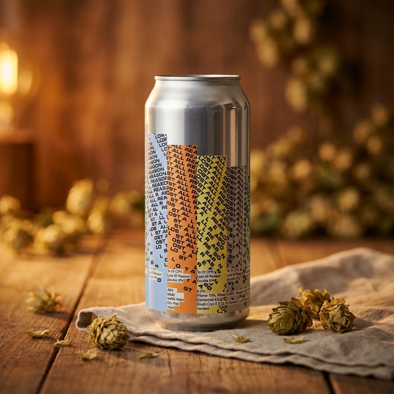 Lost All Reason 1.3 - To Øl CPH IPA - Imperial / Double New England / Hazy 440ml - 2