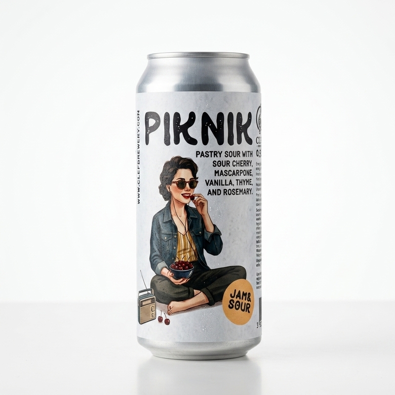 Piknik - Clef Brewery Sour - Smoothie / Pastry 500ml - 1