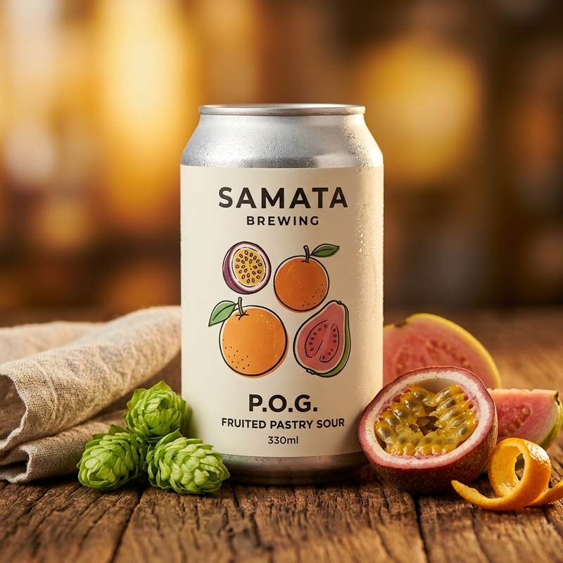 P.O.G. - Samanta Brewing Sour - Smoothie / Pastry 330ml - 1