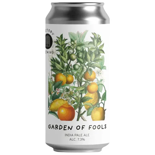 Garden Of Fools - Factory Brewing IPA - New England / Hazy 440ml - 1