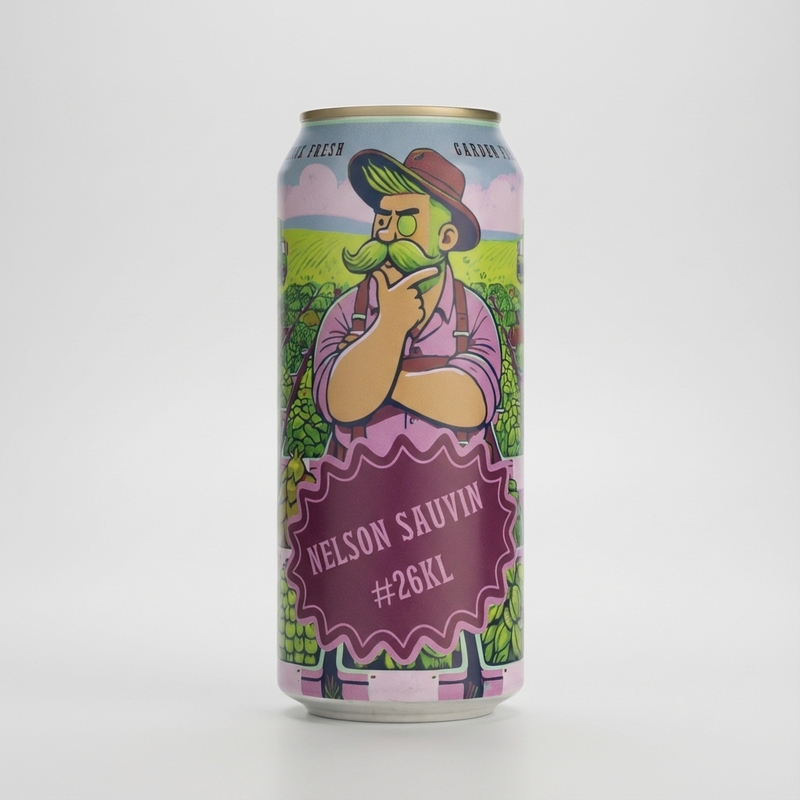 LOTS OF NELSON #26KL - BreWskey IPA - New England / Hazy 473ml - 2