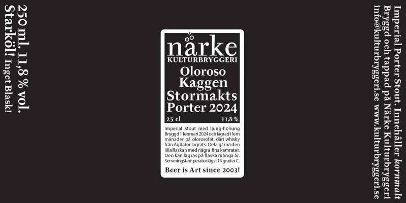 Oloroso Kaggen Stormaktsporter 2024
