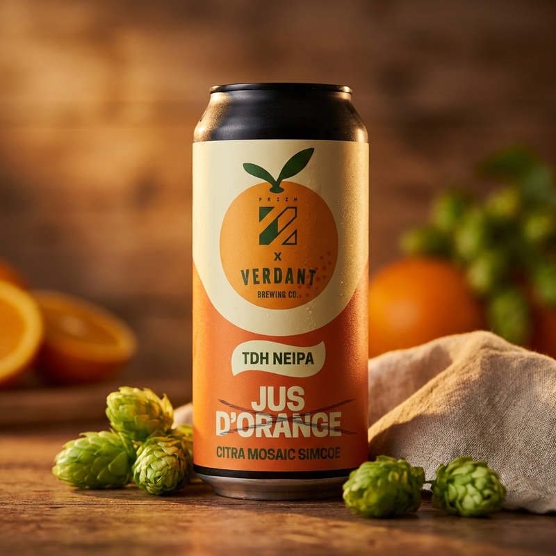 Jus D'orange - Prizm Brewing Co. IPA - New England / Hazy 440ml - 2