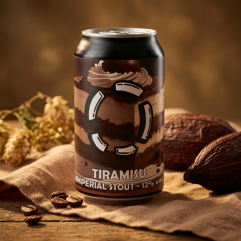 Tiramisu - Brouwerij LOST Stout - Imperial / Double Pastry 330ml - 2