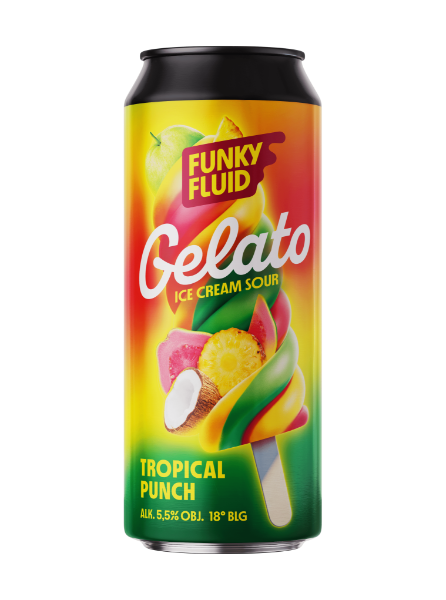 Gelato: Tropical Punch - Funky Fluid Sour - Smoothie / Pastry 500ml - 1