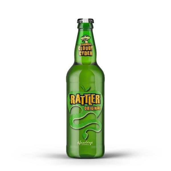 Rattler Original Cloudy 330ml - Healey's Cornish Cyder Farm Cider - Traditional / Apfelwein 330ml - 1