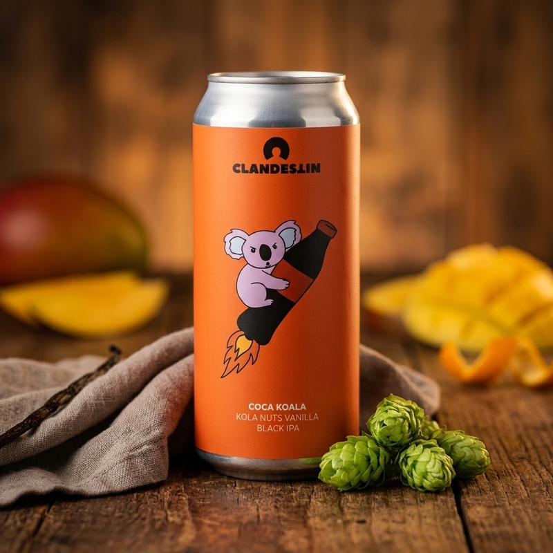 Taxi Diver - Clandestin Beer IPA - Imperial / Double New England / Hazy 500ml - 2