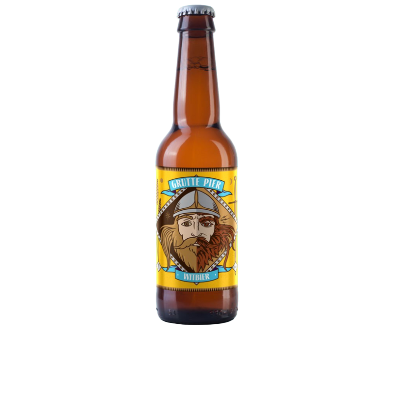 Witbier - Grutte Pier Brouwerij Wheat Beer - Witbier / Blanche 330ml - 1