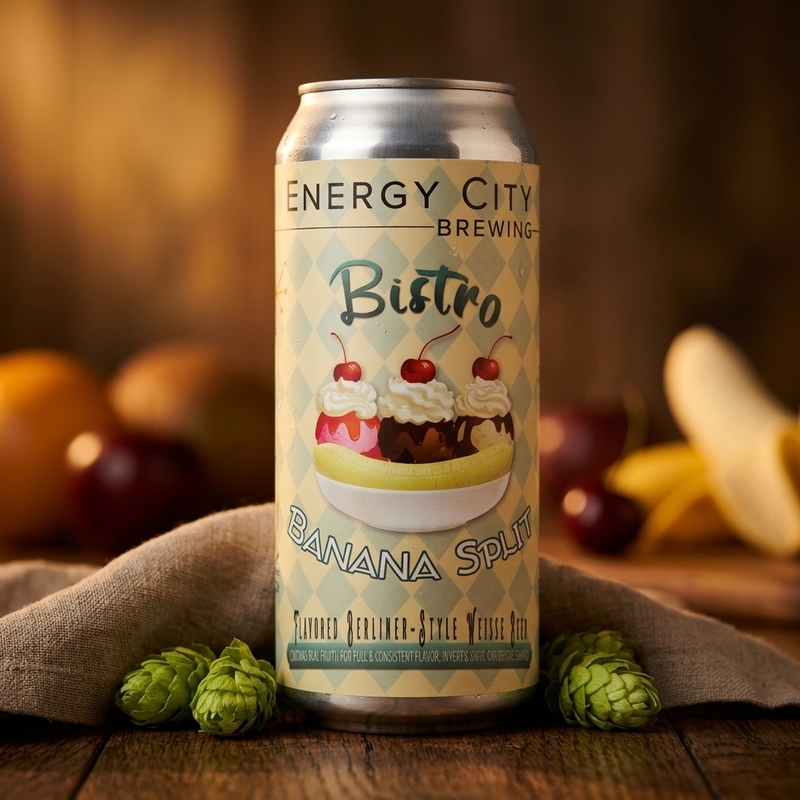 Bistro Banana Split - Energy City Sour - Fruited Berliner Weisse 473ml - 1