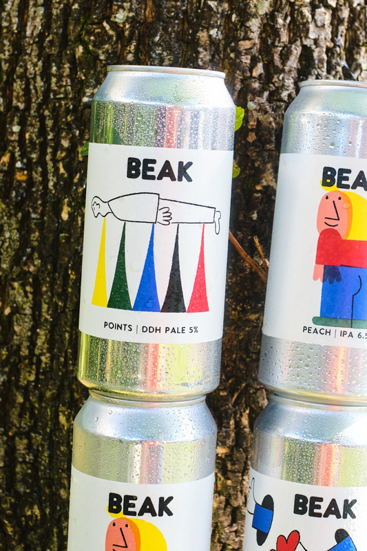 Points - Beak Pale Ale - New England / Hazy 440ml - 1