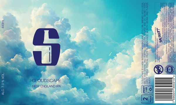 Cloudspace - Salikatt IPA - New England / Hazy 440ml - 1