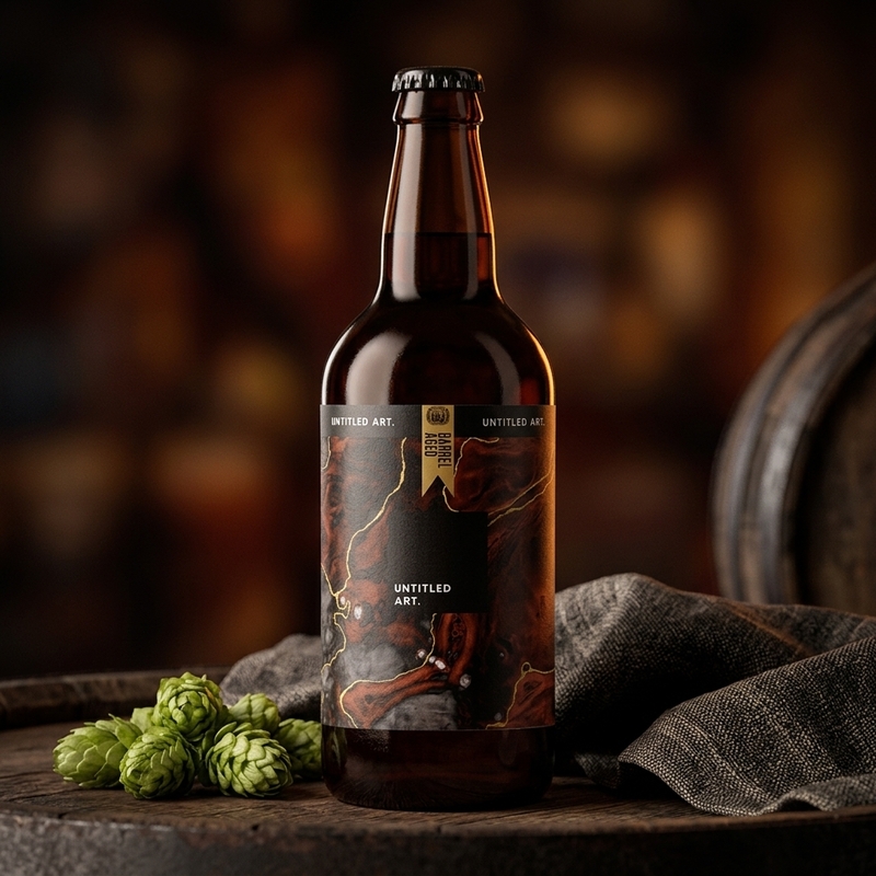 Barrel Aged American Imperial Stout - Untitled Art Stout - Imperial / Double 650ml - 1