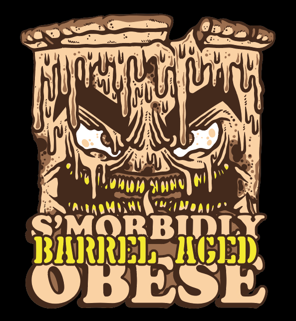 S’morbidly Obese BARREL AGED 4-YEARS OnlyCans - Cervisiam Stout - Imperial / Double 330ml - 1