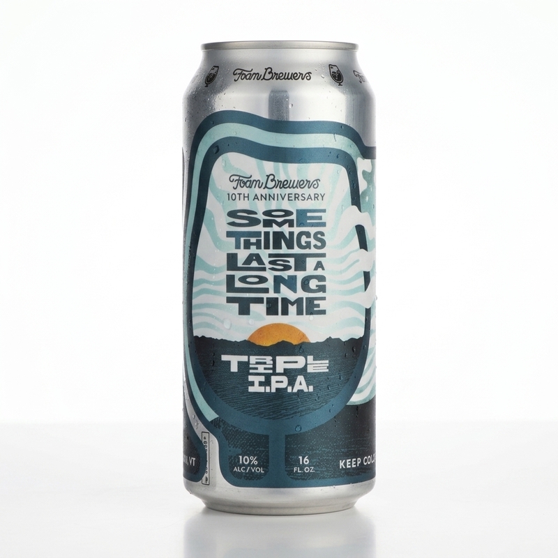 Triple IPA - Some Things Last A Long Time - Foam IPA - Triple New England / Hazy 440ml - 2