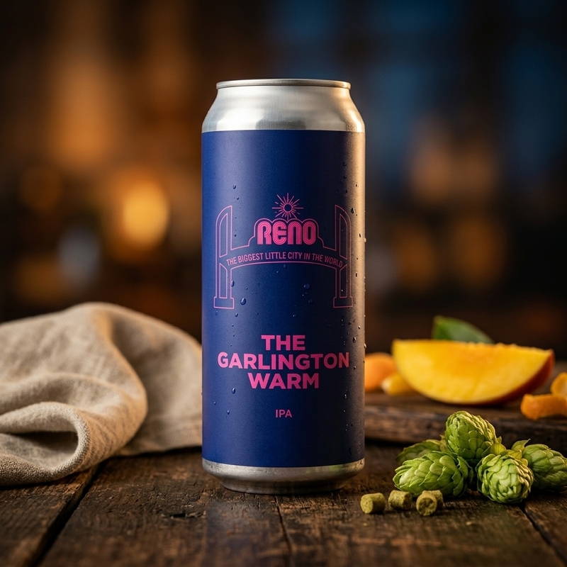The Garlington Warm - Pomona Island Brew Co. IPA - New England / Hazy 440ml - 2