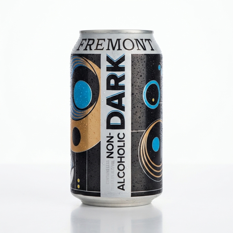 Non-Alcoholic Stout - Fremont Brewing Non-Alcoholic Beer - Porter / Stout 355ml - 2
