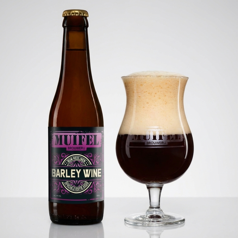 Barleywine Rum Rozijnen - Muifelbrouwerij Barleywine - Other 330ml - 1