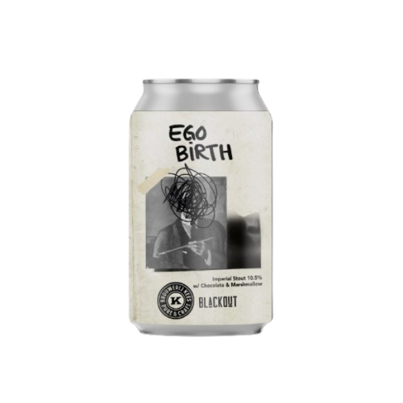 Ego Birth - Blackout Brewing Stout - Imperial / Double 330ml - 1