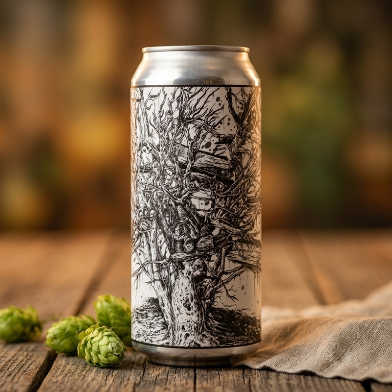 Burial Tree - Nightmare Brewing Company IPA - New England / Hazy 473ml - 2