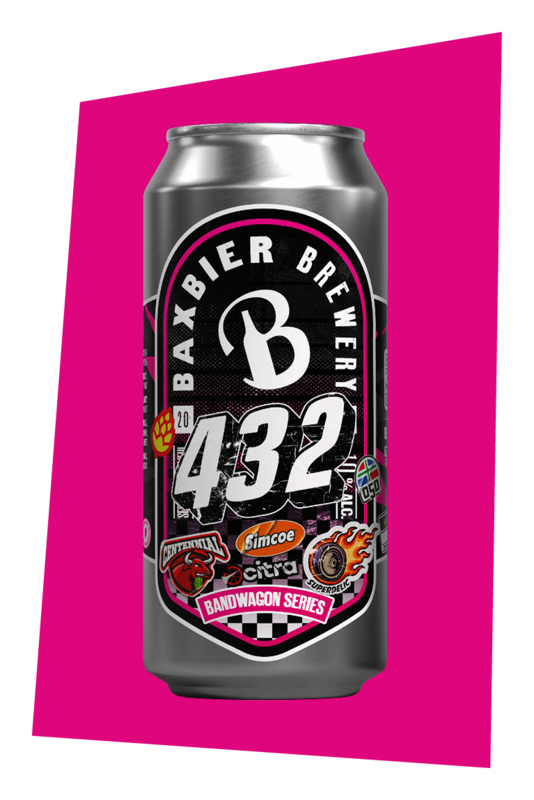Bandwagon 432 - Baxbier IPA - Triple New England / Hazy 440ml - 1