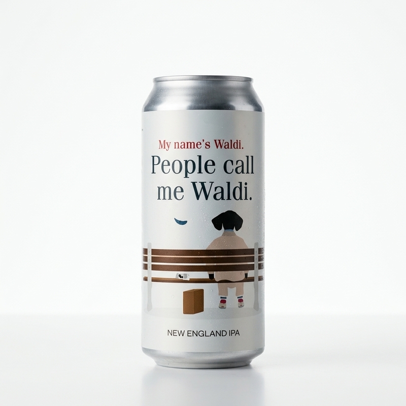 People Call Me Waldi - Lieber Waldi IPA - New England / Hazy 440ml - 1