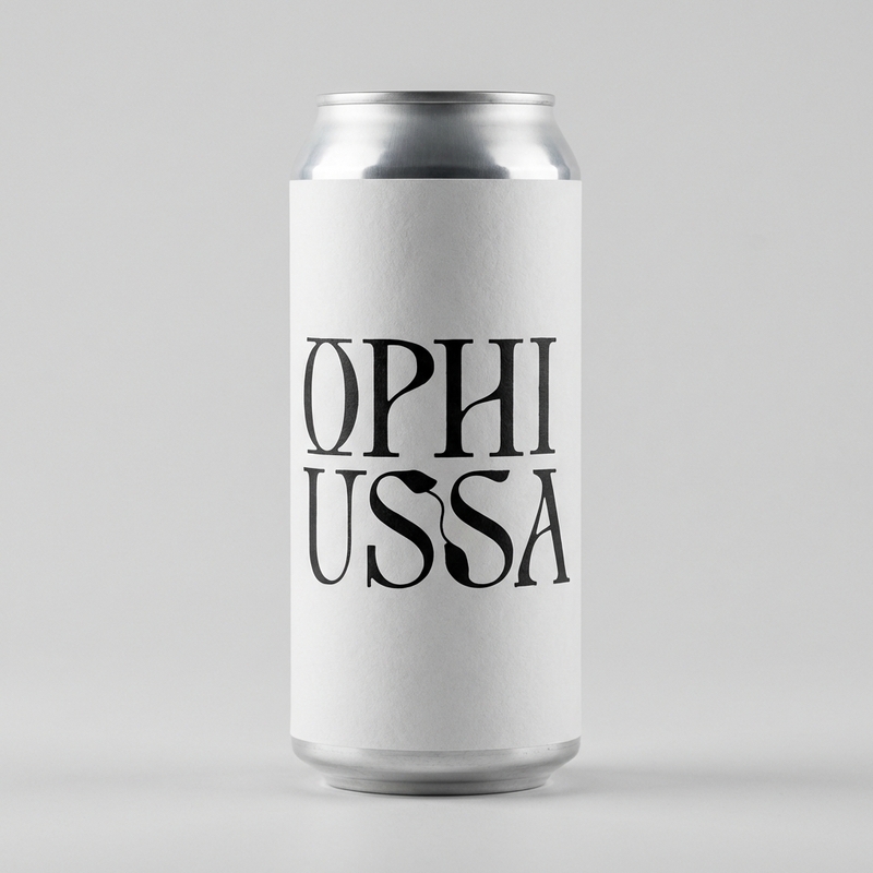 Ophidian - Ophiussa Brewing Co. IPA - Triple New England / Hazy 440ml - 1