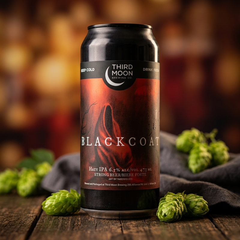 Blackcoat - Third Moon Brewing Company IPA - New England / Hazy 473ml - 1