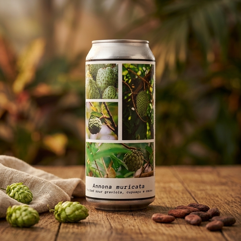 Annona Muricata - Greenhouse Brewery Sour - Fruited 473ml - 1