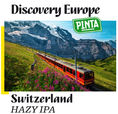 Discovery Europe: Switzerland - PINTA IPA - New England / Hazy 500ml - 1