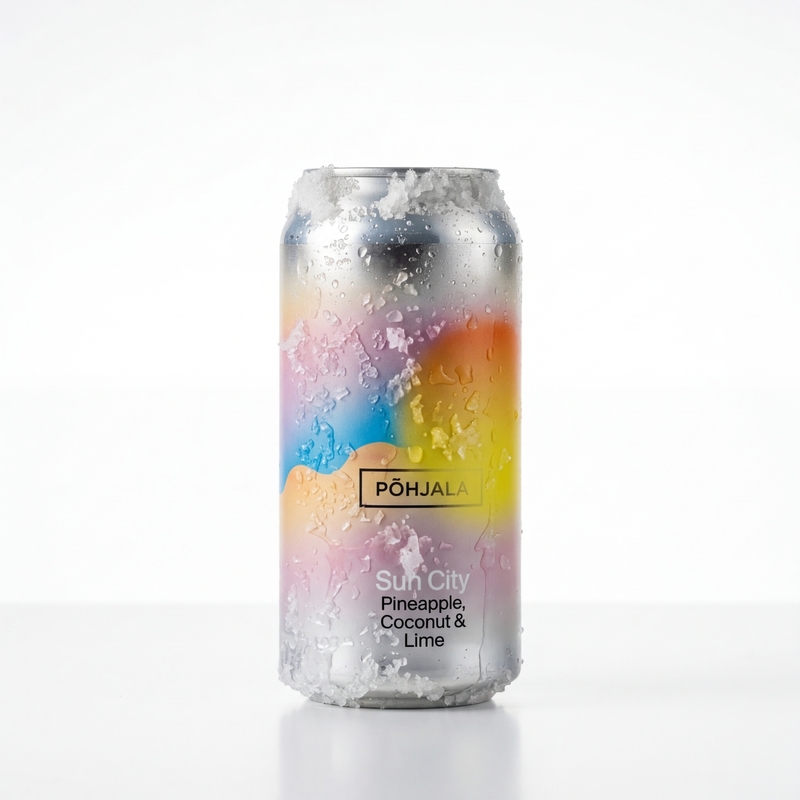 Sun City: Pineapple, Coconut & Lime - Põhjala Sour - Fruited 440ml - 1