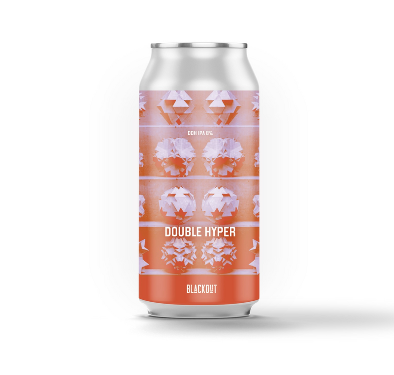 Double Hype - Blackout Brewing IPA - Imperial / Double New England / Hazy 440ml - 1