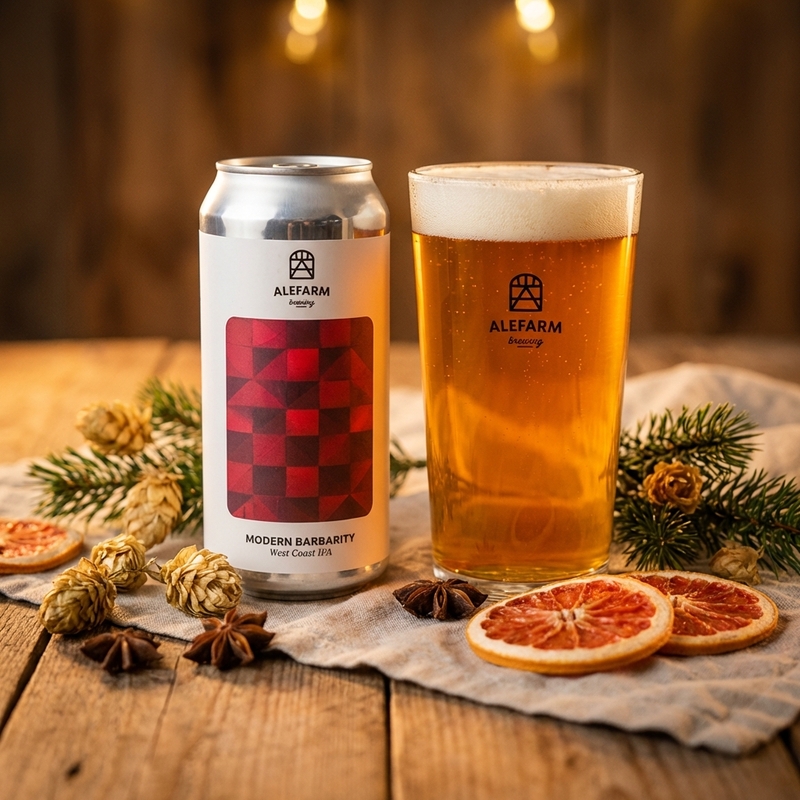 Modern Barbarity - Alefarm Brewing IPA - American 440ml - 1