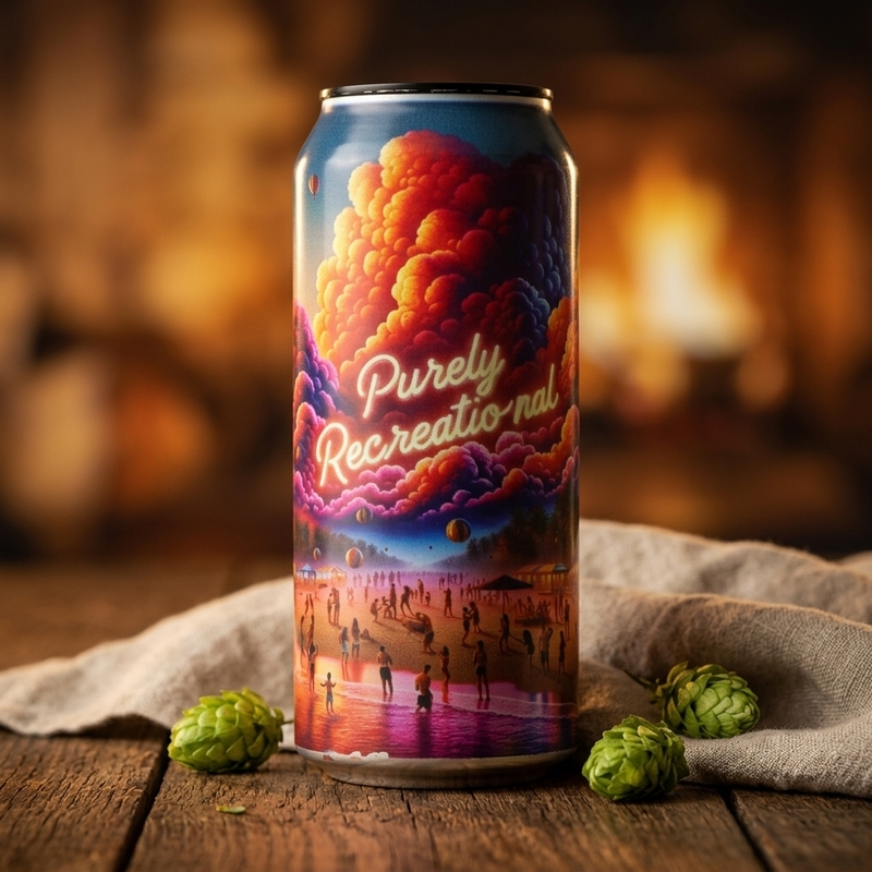 Purely Recreational - DankHouse Brewing Company Pale Ale - New England / Hazy 473ml - 1