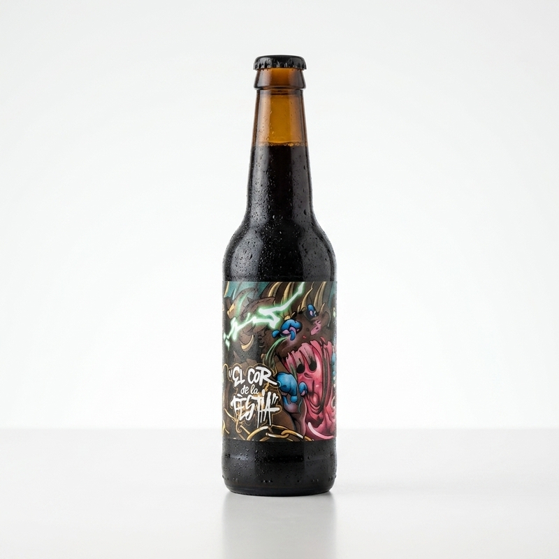 El Cor de La Bestia - Poch's Cervesa Artesana Stout - Imperial / Double 330ml - 2