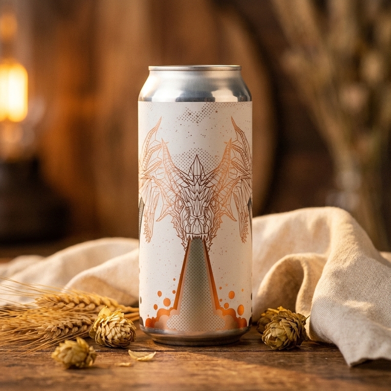 Demihydra | Apricot + Blackberry + Cherry + Vanilla + Graham Cracker - Mortalis Brewing Company Sour - Fruited 473ml - 1