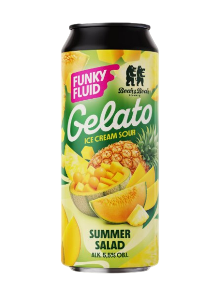 Gelato: Summer Salad - Funky Fluid Sour - Smoothie / Pastry 500ml - 1