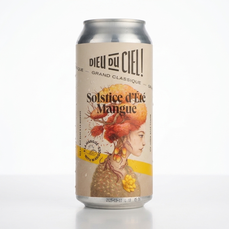 Solstice D'Été (Mangue) - Brasserie Dieu du Ciel! Sour - Fruited Berliner Weisse 473ml - 2