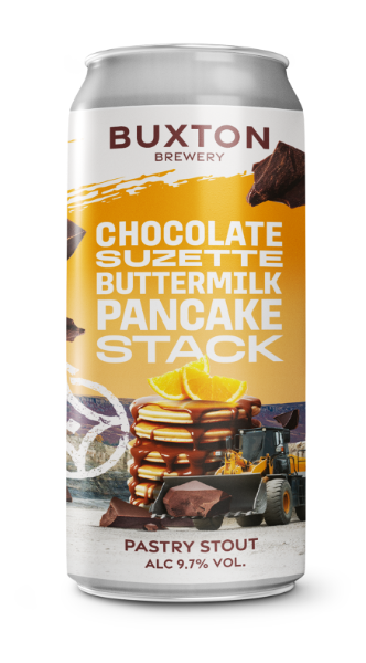 Chocolate Suzette Buttermilk Pancake Stack - Buxton Brewery Stout - Imperial / Double Pastry 440ml - 1