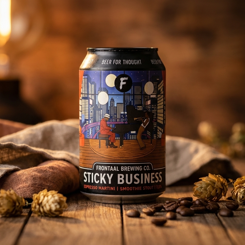 Sticky Business: Espresso Martini - Frontaal Brewing Co. Stout - Imperial / Double Pastry 330ml - 2